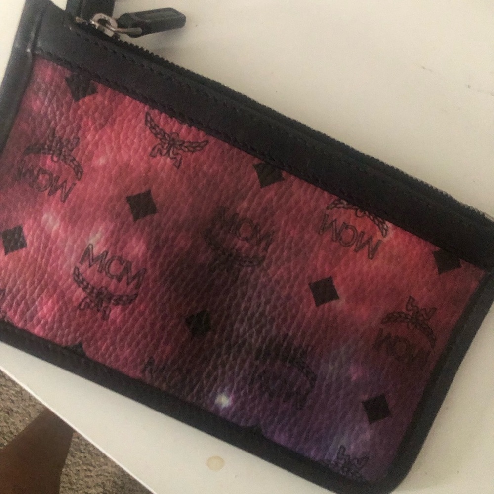 Mcm ladies wristlet slightly used